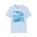Take a Dive- Diver & Shark Graphic T-Shirt — Ocean Beach Surf Dive Tee