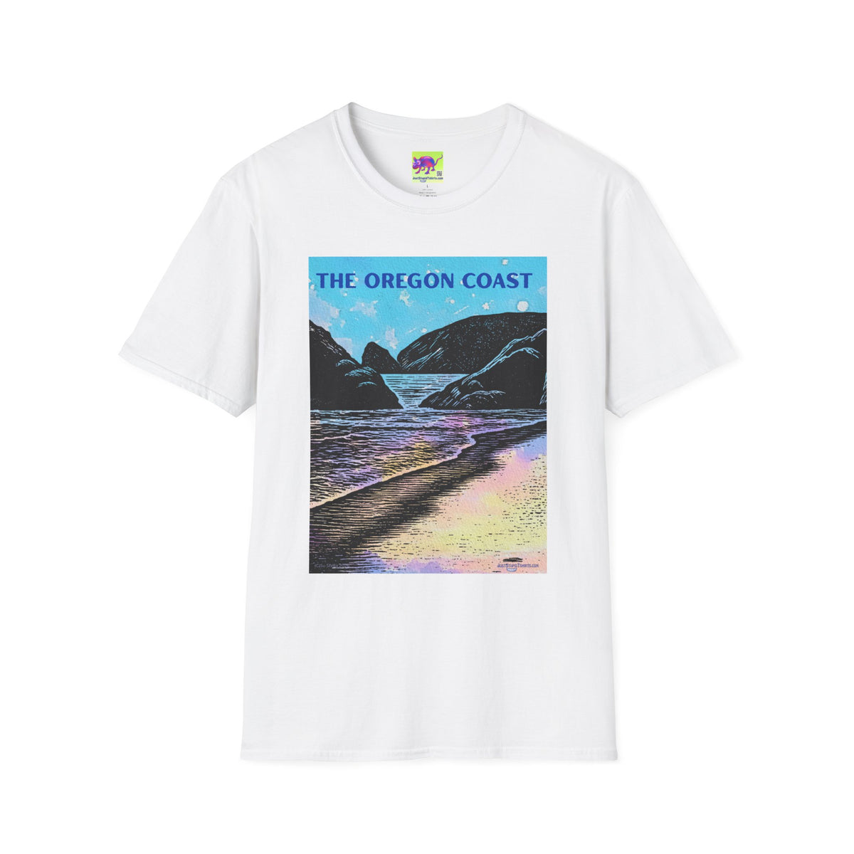 The Oregon Coast T-Shirt — Oregon South Coast - Oregon Beach shirt- Retro Beach Sunset Tee