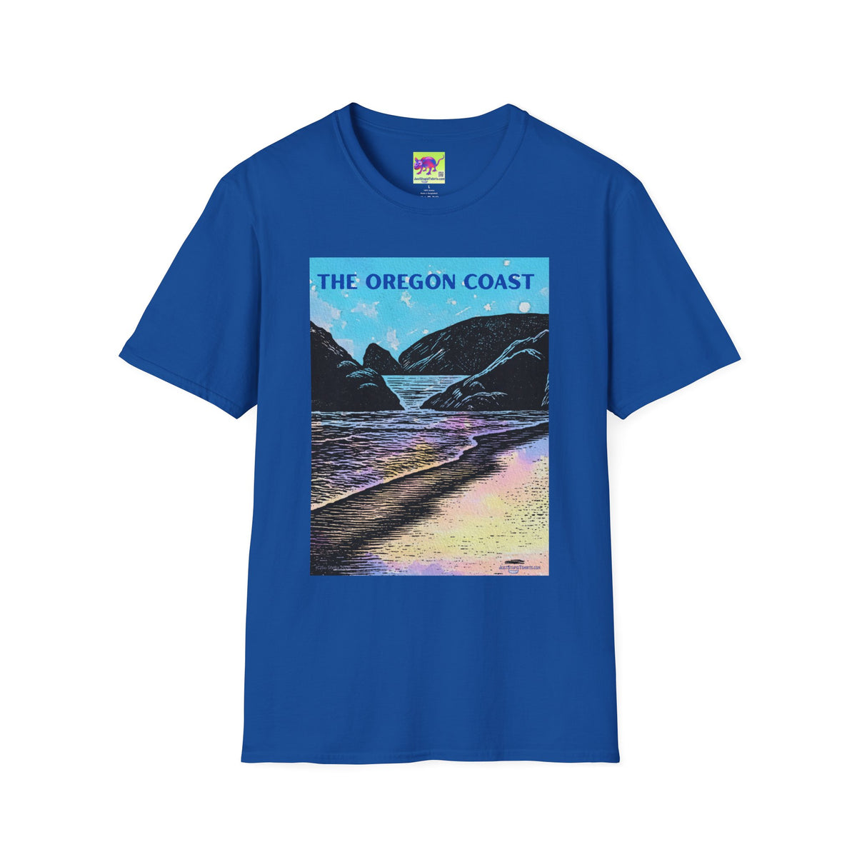 The Oregon Coast T-Shirt — Oregon South Coast - Oregon Beach shirt- Retro Beach Sunset Tee