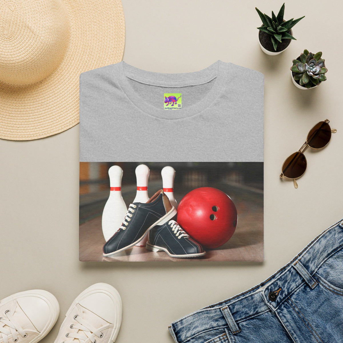 King of the Lanes-  Retro Bowling Ball & Pins Tee- Bowling T-Shirt - League Night Bowlers Shirt