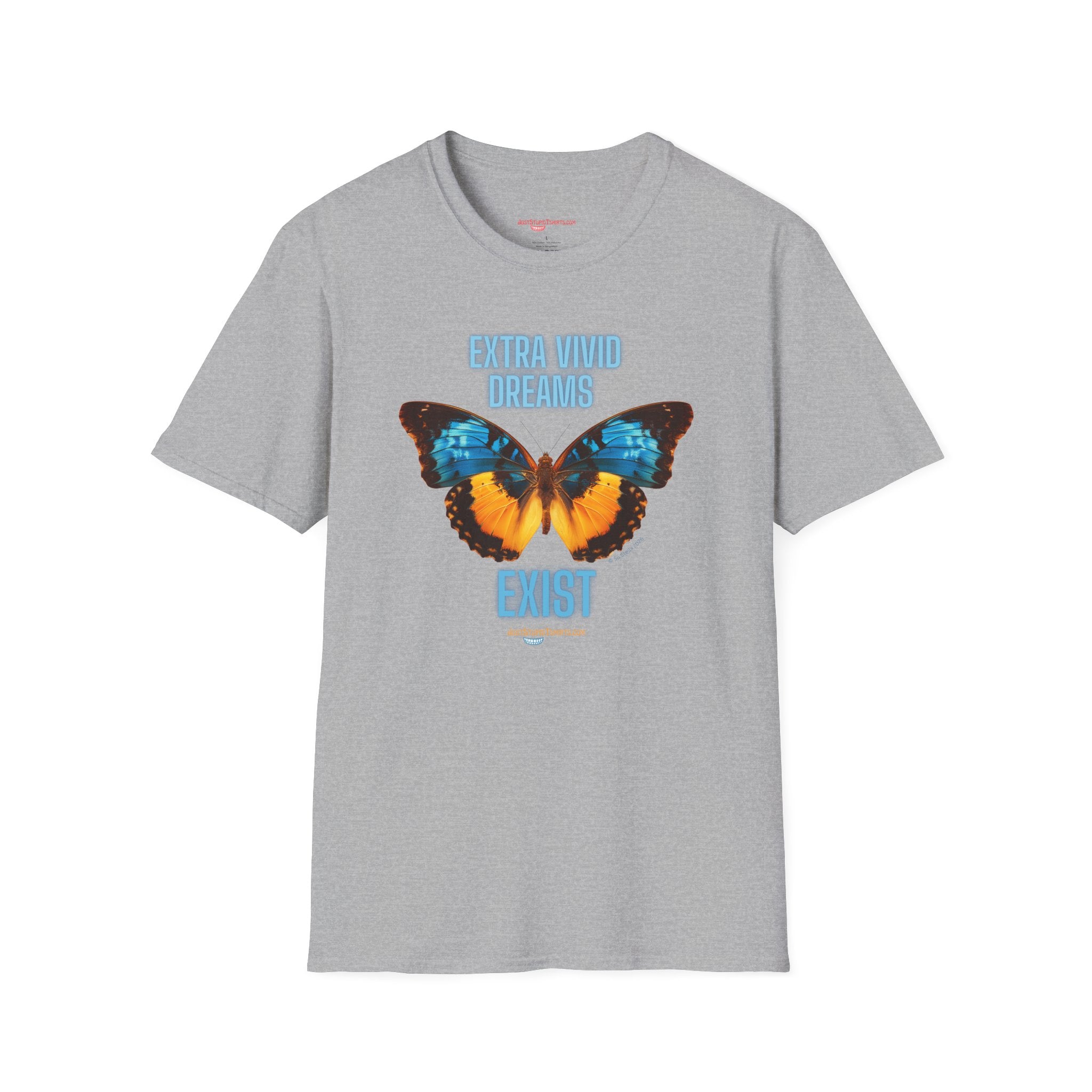 Butterfly 'Extra Vivid Dreams Exist' T-Shirt — Inspirational Graphic Tee