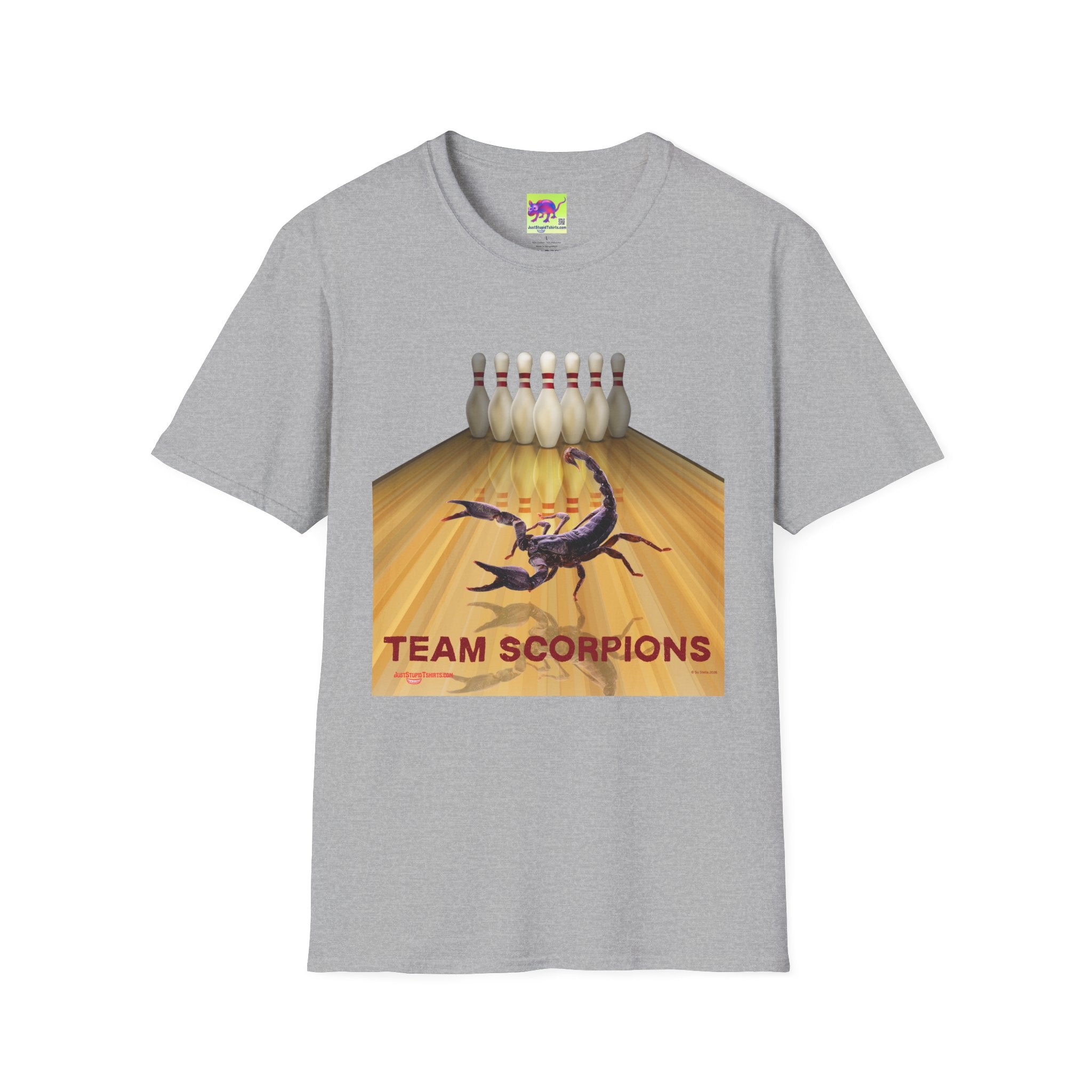 Team Bowling T-Shirt — Lane Graphic Tee- Don't get stung!