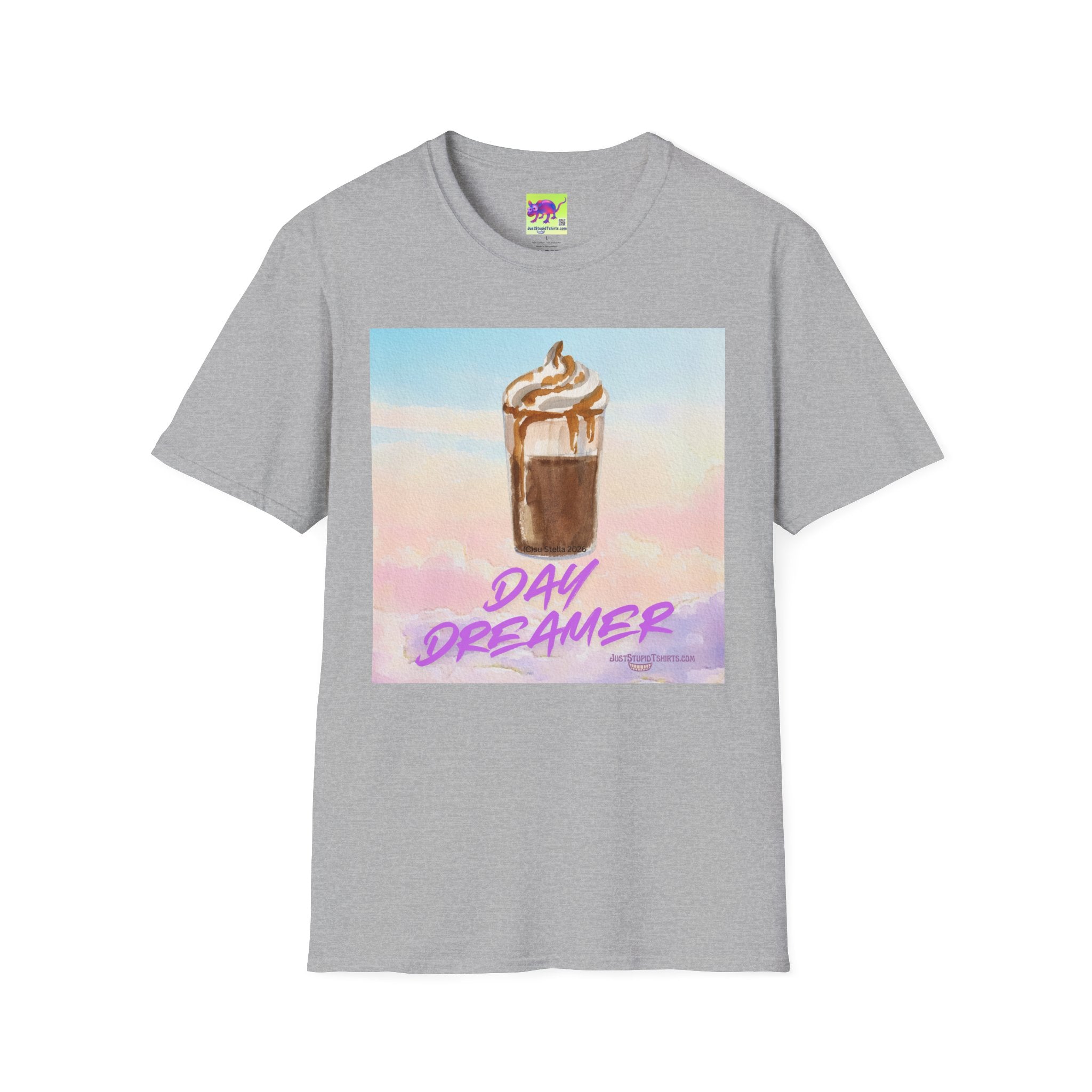 Daydreamer Coffee Tee — Iced Frappe Graphic T-Shirt