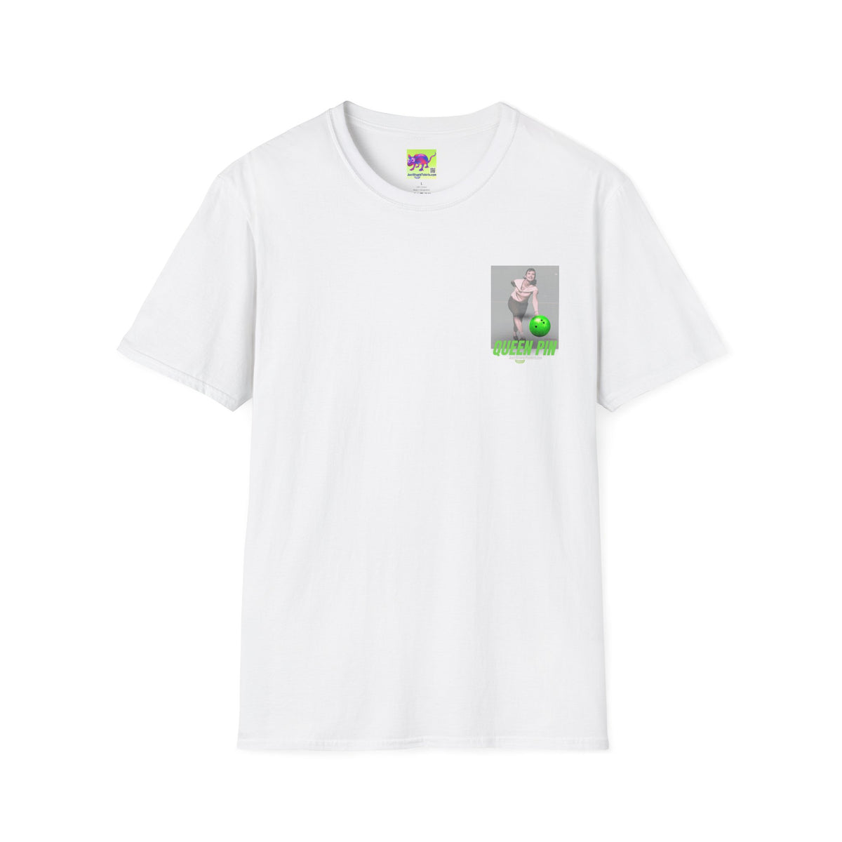 Queen Pin Bowling Tee — You Rule the Lanes - Vintage Pinup Graphic T-Shirt