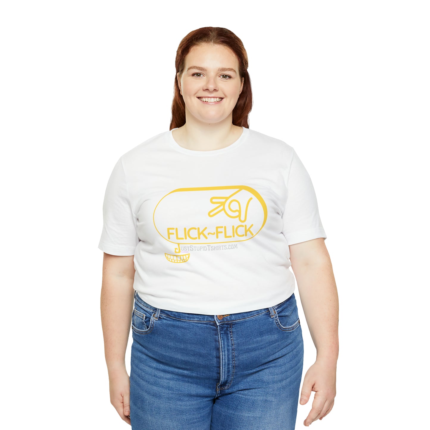 Flick Flick- Fonts matter Unisex Jersey Short Sleeve Tee -Just