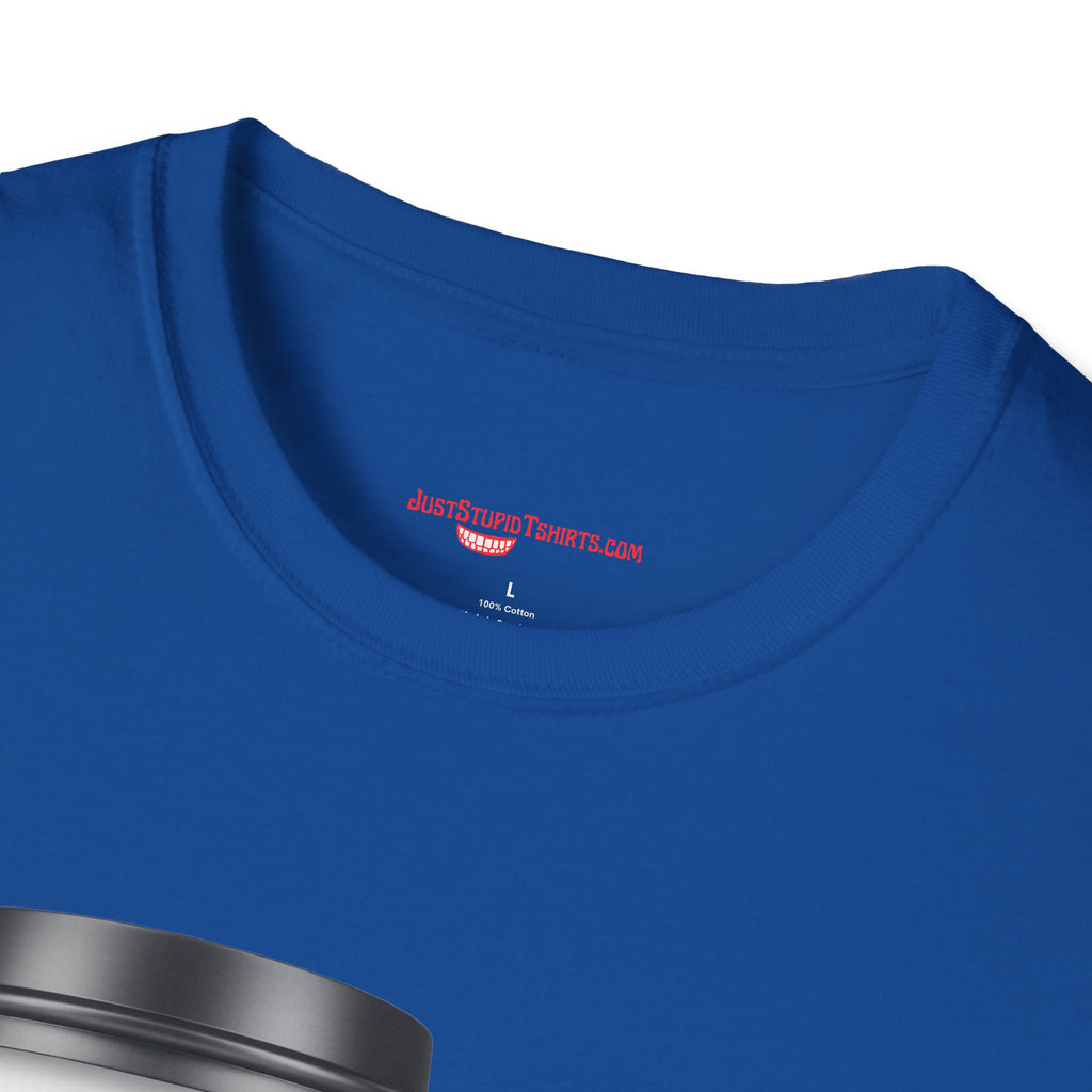 Coffee & Donut Lover T-Shirt — Cute Breakfast Graphic Tee- To Go Coffee and a Pink Donut is Love