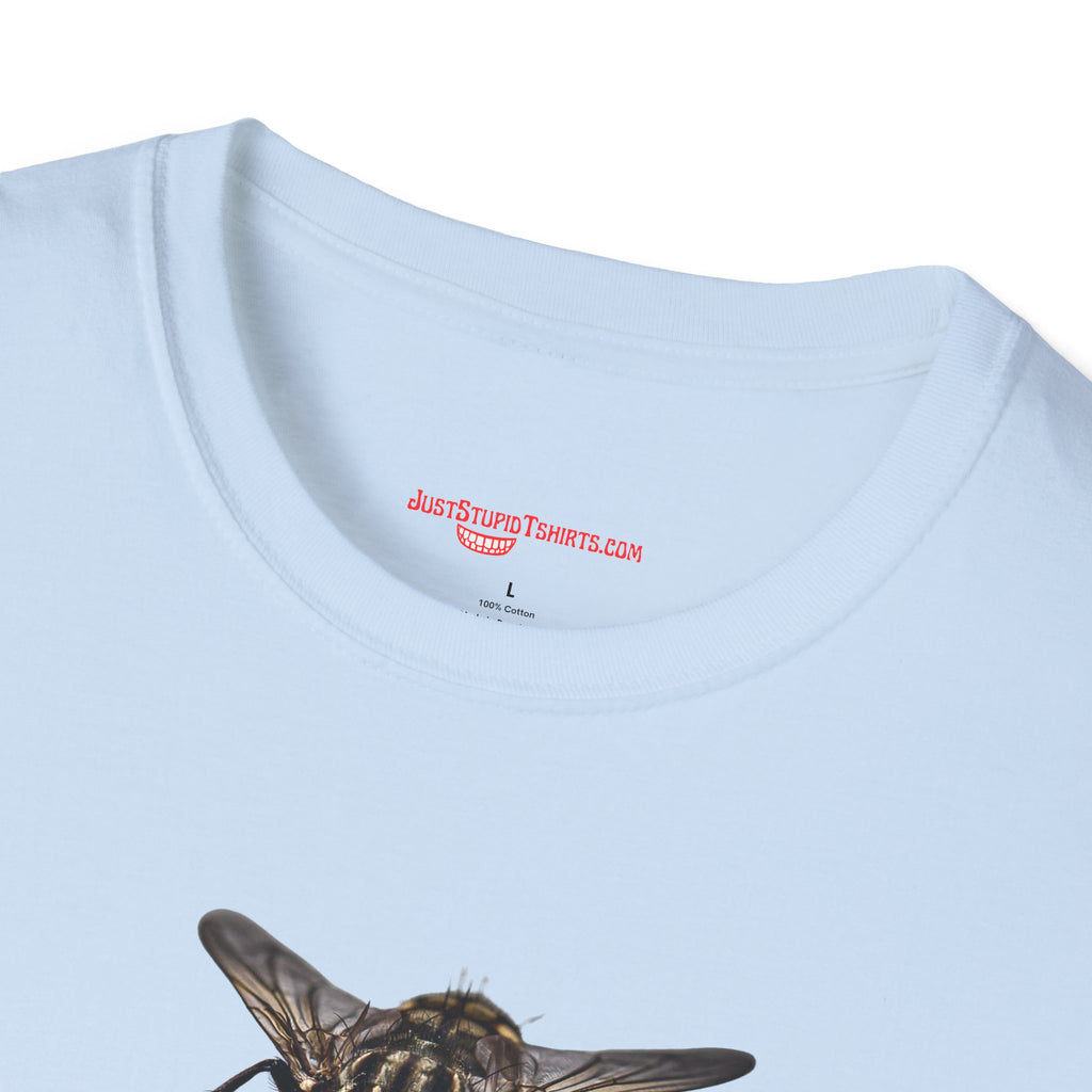 'So Fly' Fly T-Shirt — house fly, barfly, gross fly - rude, gross, Funny Insect Graphic Tee- rude inspiration