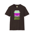 'Hot Boxin' Vintage VW Bus T‑Shirt — Purple Camper Van “Hot Boxin” Retro Graphic Tee