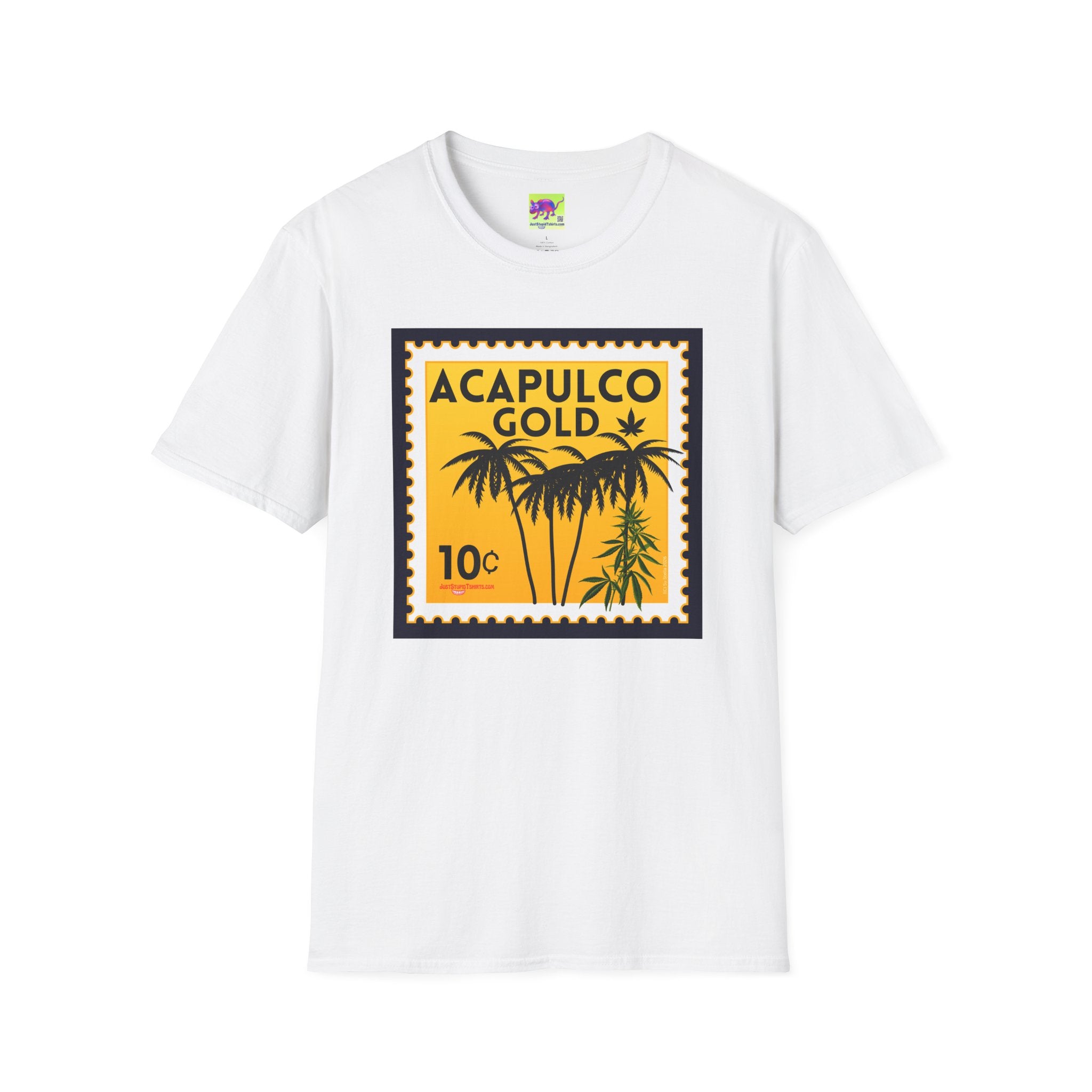 Acapulco Gold Vintage Palm Stamp Graphic Tee