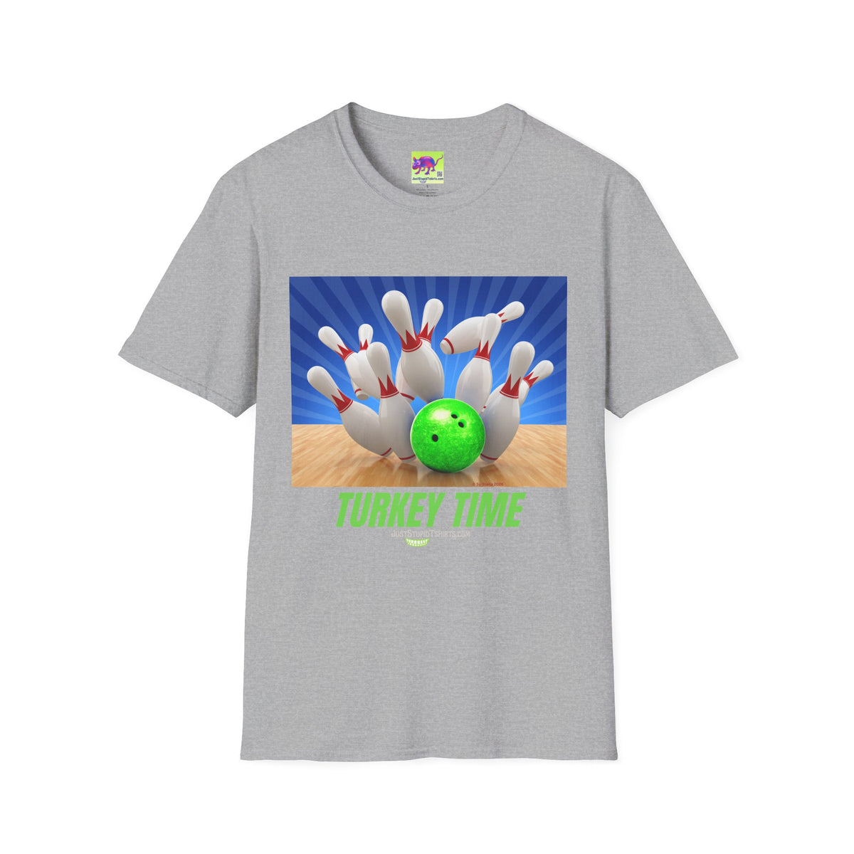 Bowling 'Turkey Time' T-Shirt- You Awesome Bowler! Bowling League Shirt, Bowlers Gift