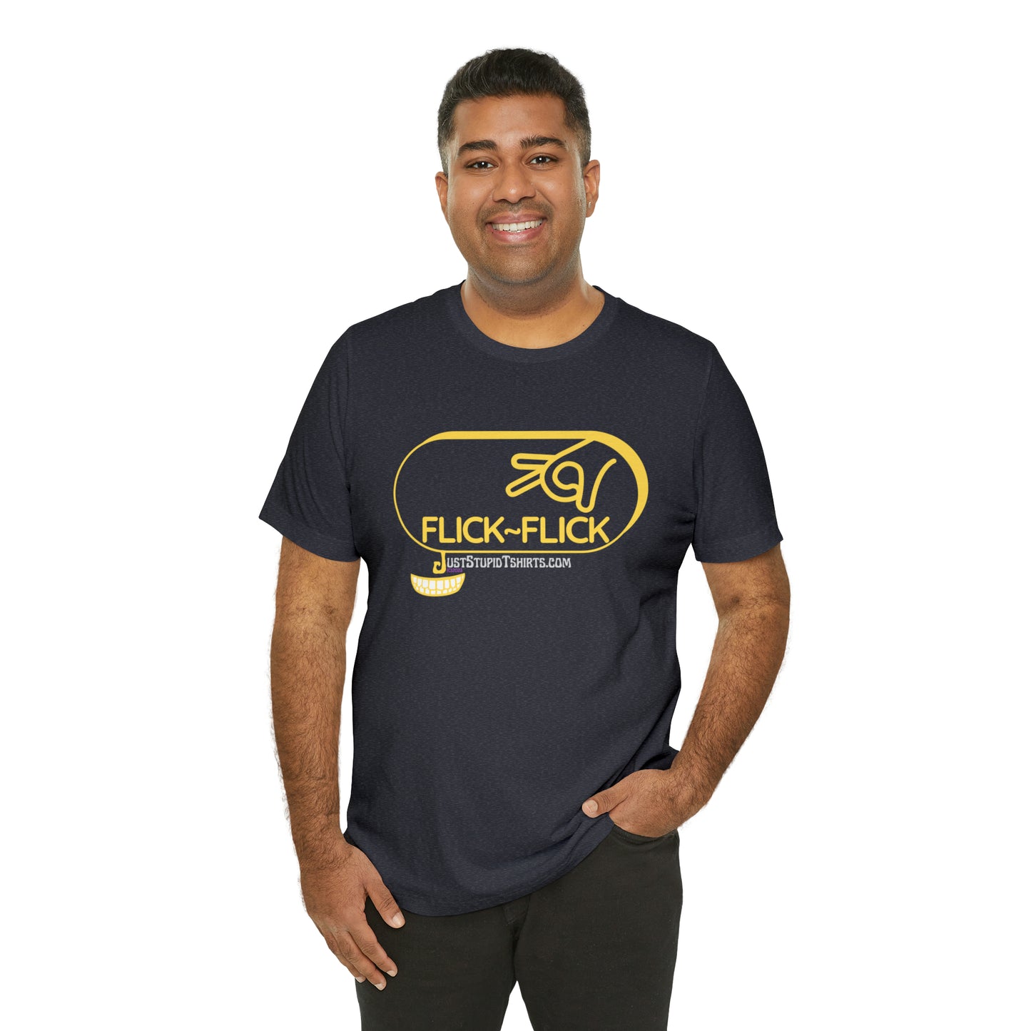 Flick Flick- Fonts matter Unisex Jersey Short Sleeve Tee -Just