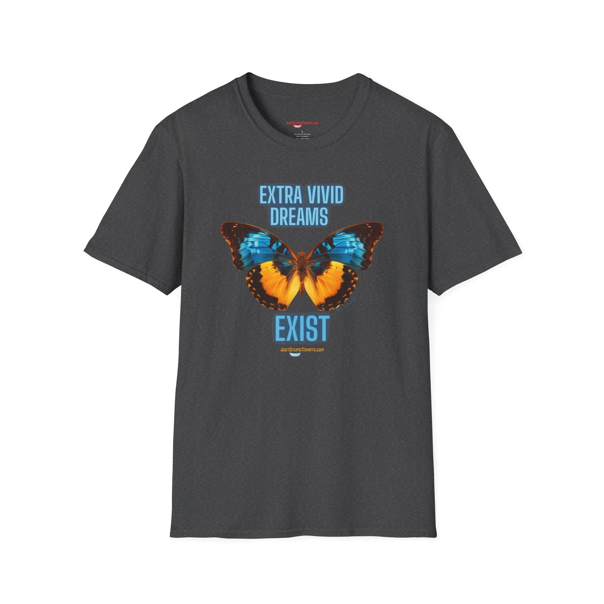 Butterfly 'Extra Vivid Dreams Exist' T-Shirt — Inspirational Graphic Tee