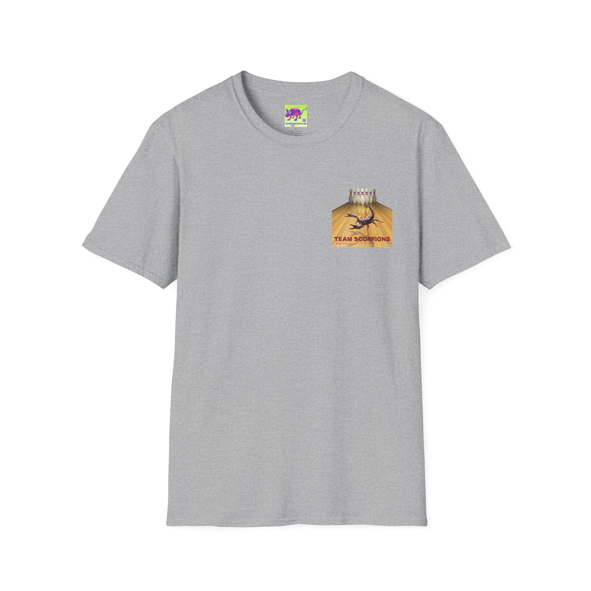 Lethal Insect Team Bowling Pocket Logo T‑Shirt — 2 sided Vintage  Chest Print