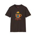 Voyage Into the Deep Dark Unknown T-Shirt — Submarine Coffee Cup Graphic Tee