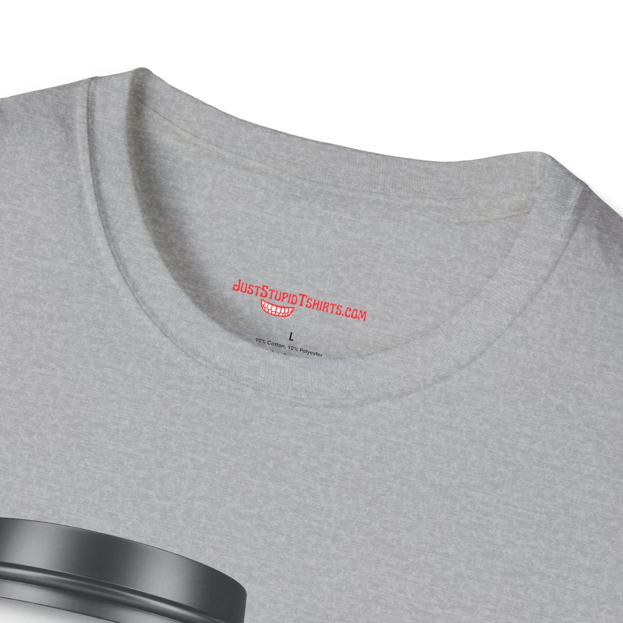 Coffee & Donut Lover T-Shirt — Cute Breakfast Graphic Tee- To Go Coffee and a Pink Donut is Love