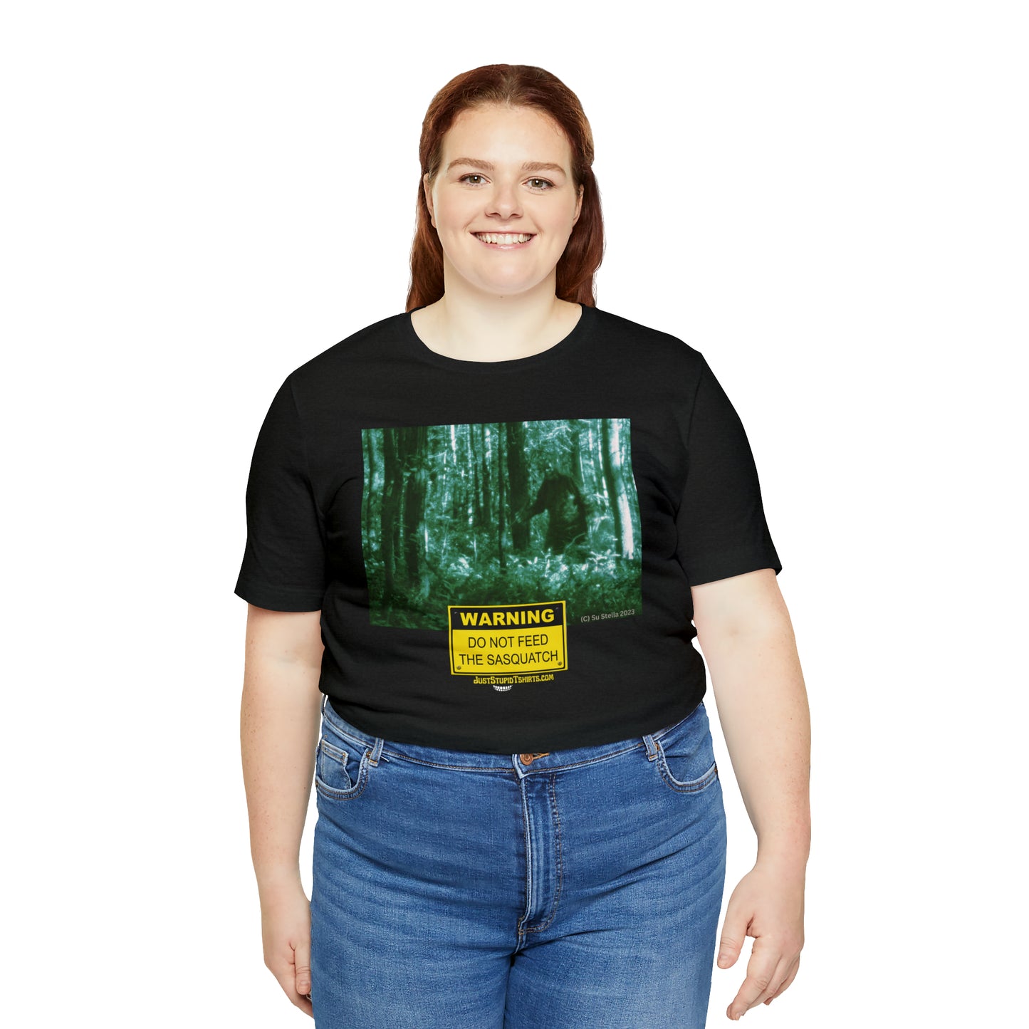 Do Not Feed Sasquatch Unisex Jersey Short Sleeve Tee- Big Foot Gifts- Yeti T Shirt - Squatch Gear