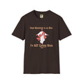 'Your Behavior Is So Bad. I am Not Coming Back'  Retro Jesus Humor Tee, Funny Christ