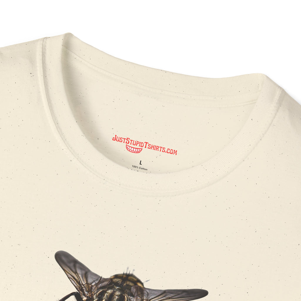 'So Fly' Fly T-Shirt — house fly, barfly, gross fly - rude, gross, Funny Insect Graphic Tee- rude inspiration
