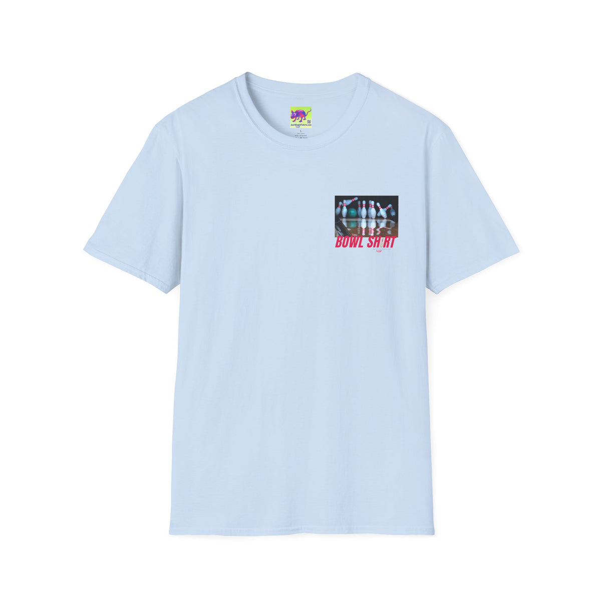 this is BOWL SHIRT - Bowlers shirt- League Night Bowling- Bowlers Gift -Unisex Softstyle T-Shirt