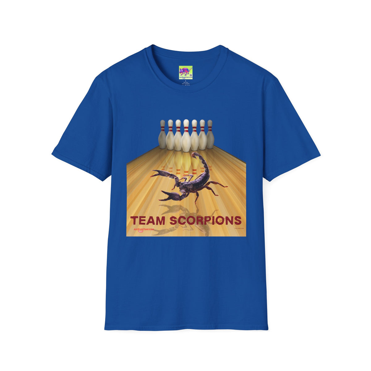Team Bowling T-Shirt — Lane Graphic Tee- Don't get stung!