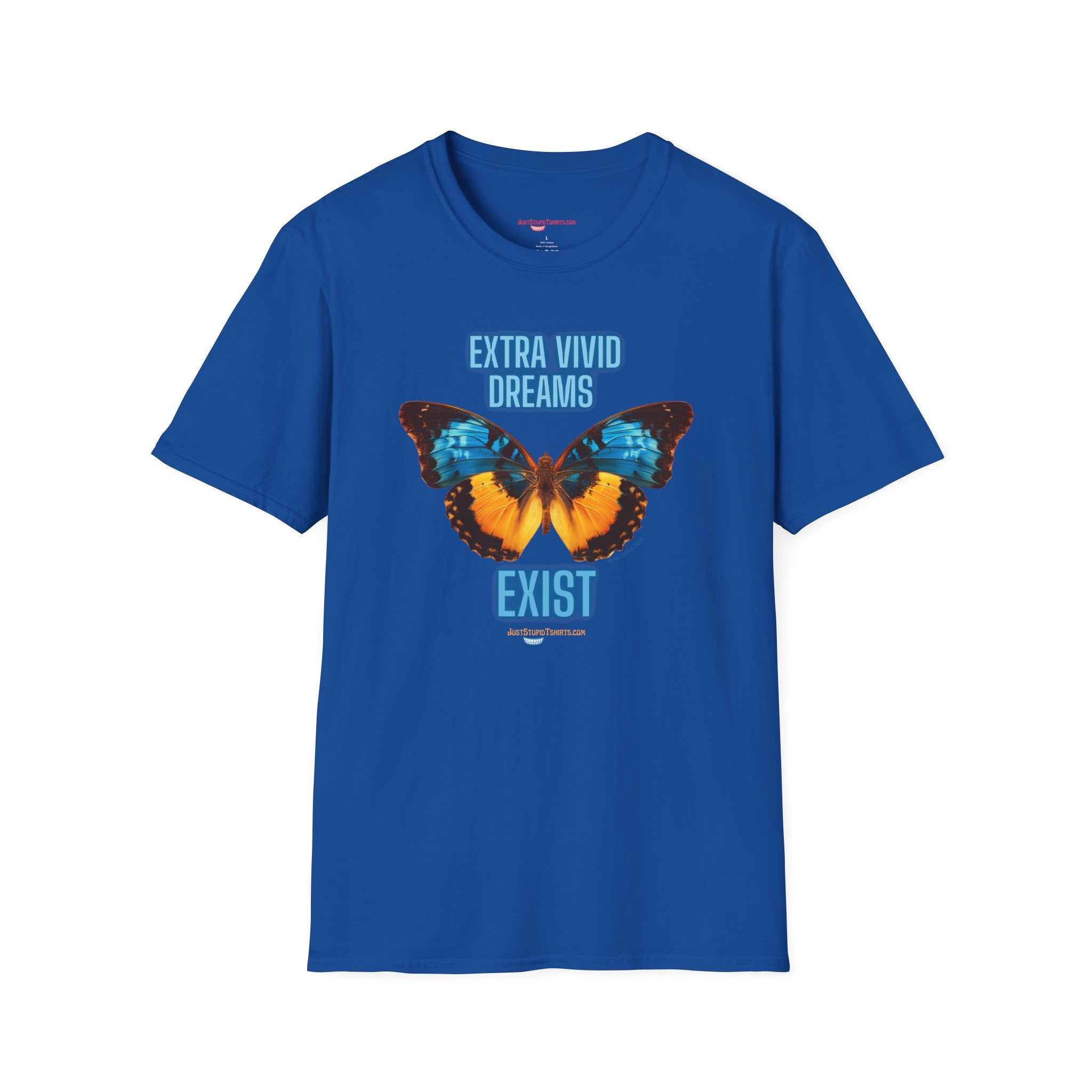 Butterfly 'Extra Vivid Dreams Exist' T-Shirt — Inspirational Graphic Tee