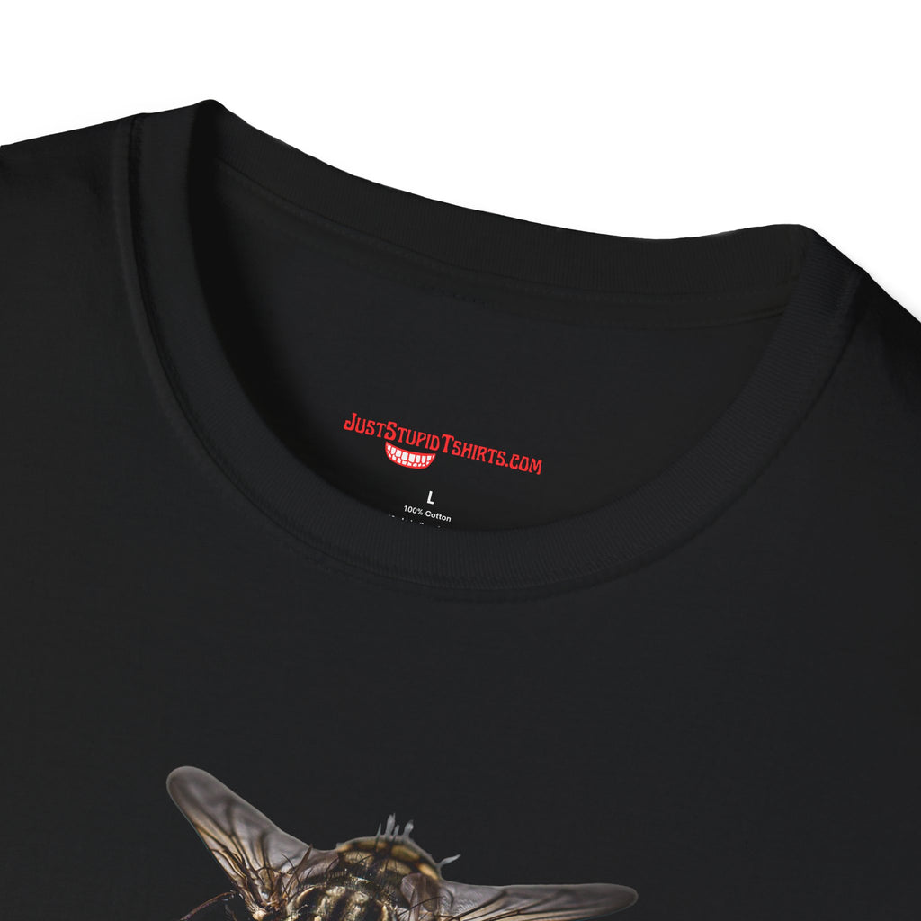 'So Fly' Fly T-Shirt — house fly, barfly, gross fly - rude, gross, Funny Insect Graphic Tee- rude inspiration