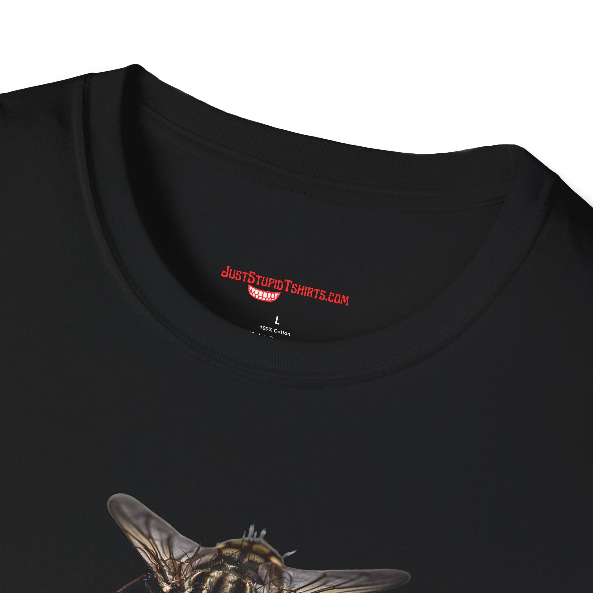 'So Fly' Fly T-Shirt — house fly, barfly, gross fly - rude, gross, Funny Insect Graphic Tee- rude inspiration
