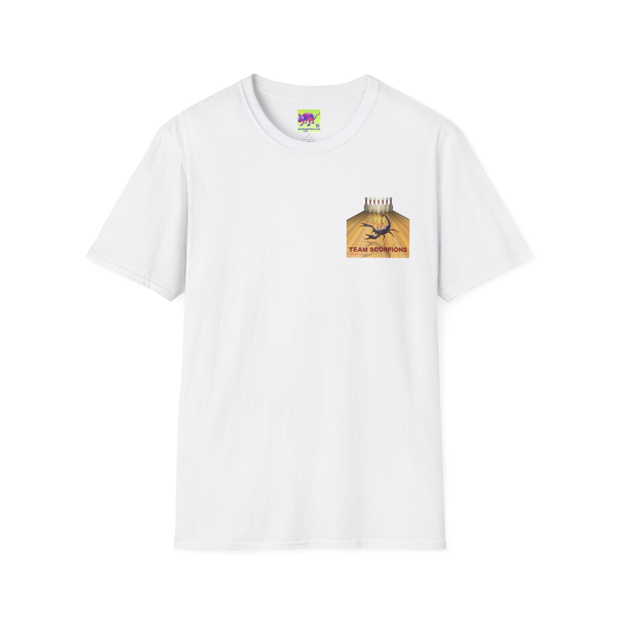 Lethal Insect Team Bowling Pocket Logo T‑Shirt — 2 sided Vintage  Chest Print