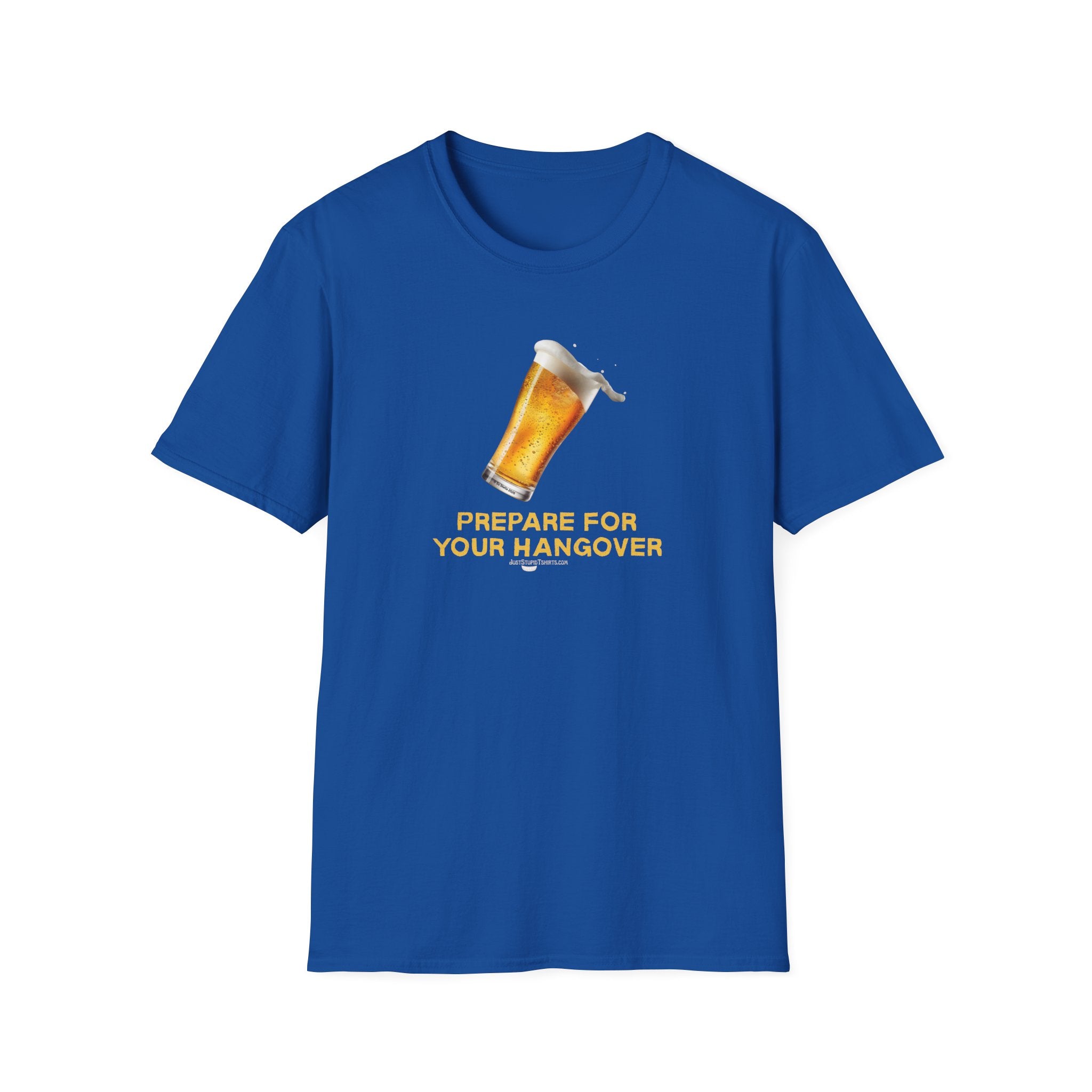 'Prepare For Your Hangover' Funny Pint Shirt- Lager, IPA, Tap Beer, Keg Beer, Beer Graphic T-Shirt —