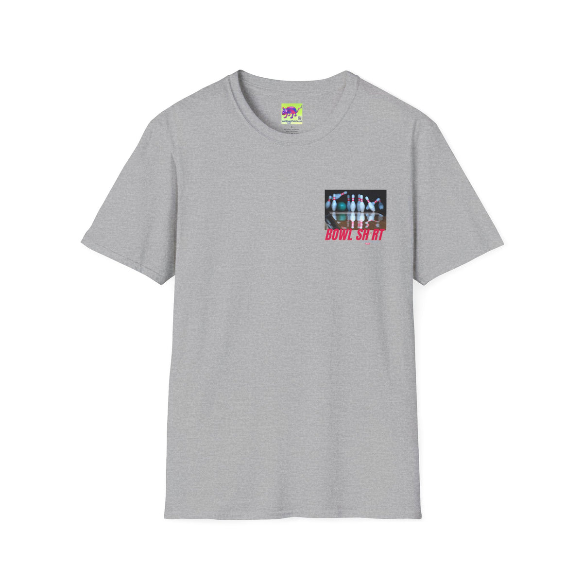 this is BOWL SHIRT - Bowlers shirt- League Night Bowling- Bowlers Gift -Unisex Softstyle T-Shirt