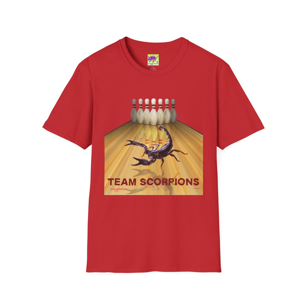 Team Bowling T-Shirt — Lane Graphic Tee- Don't get stung!