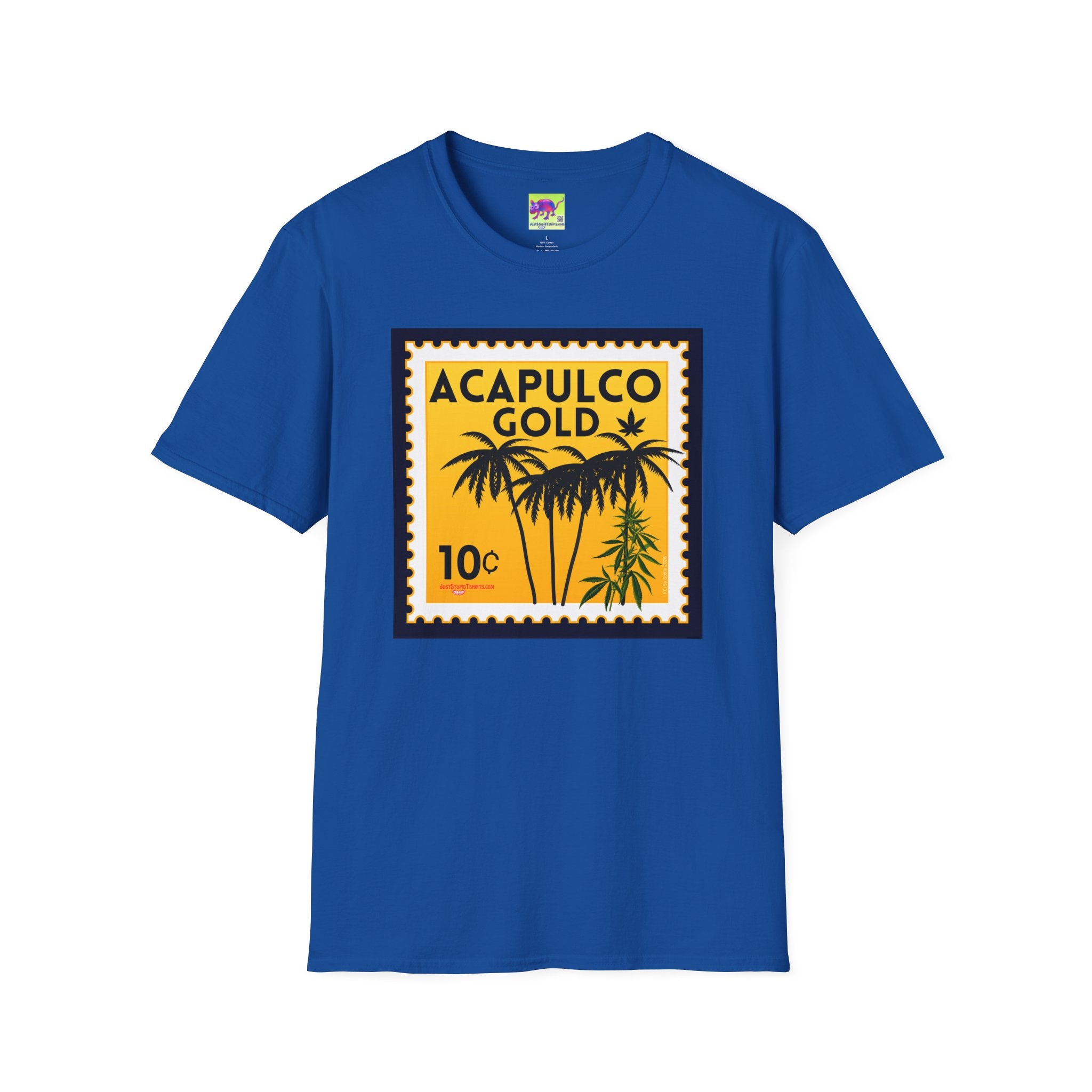 Acapulco Gold Vintage Palm Stamp Graphic Tee