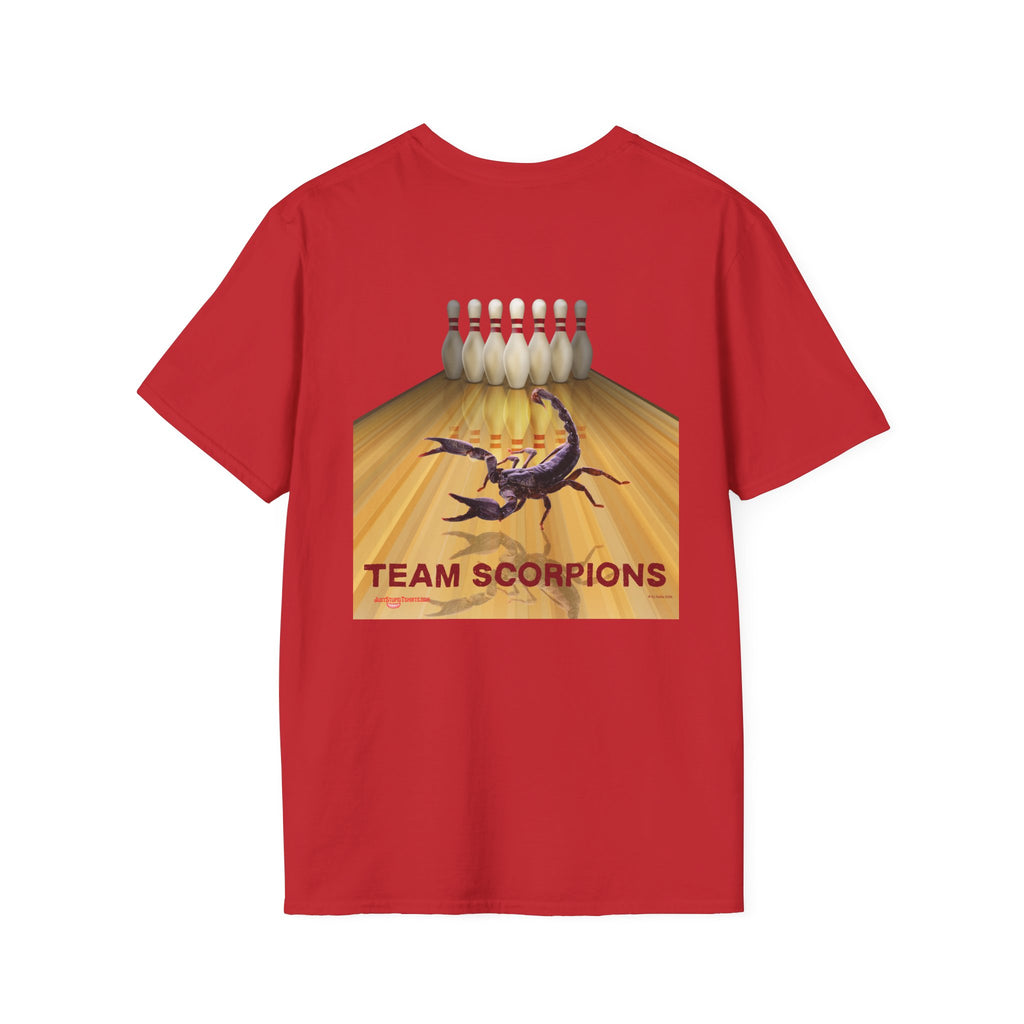 Lethal Insect Team Bowling Pocket Logo T‑Shirt — 2 sided Vintage  Chest Print