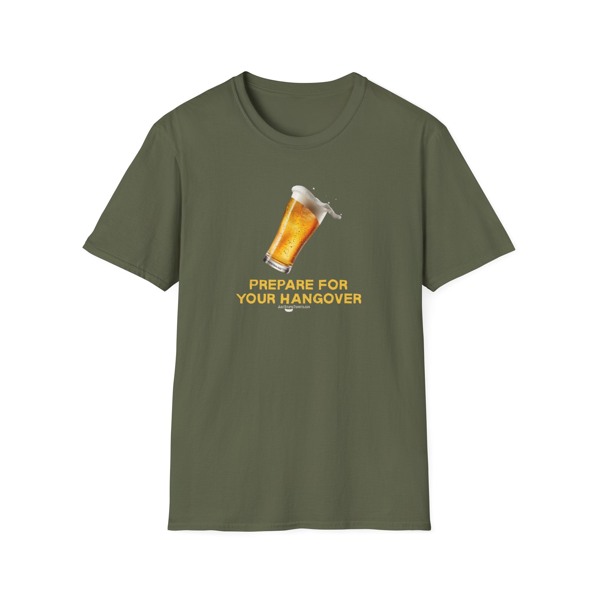 'Prepare For Your Hangover' Funny Pint Shirt- Lager, IPA, Tap Beer, Keg Beer, Beer Graphic T-Shirt —