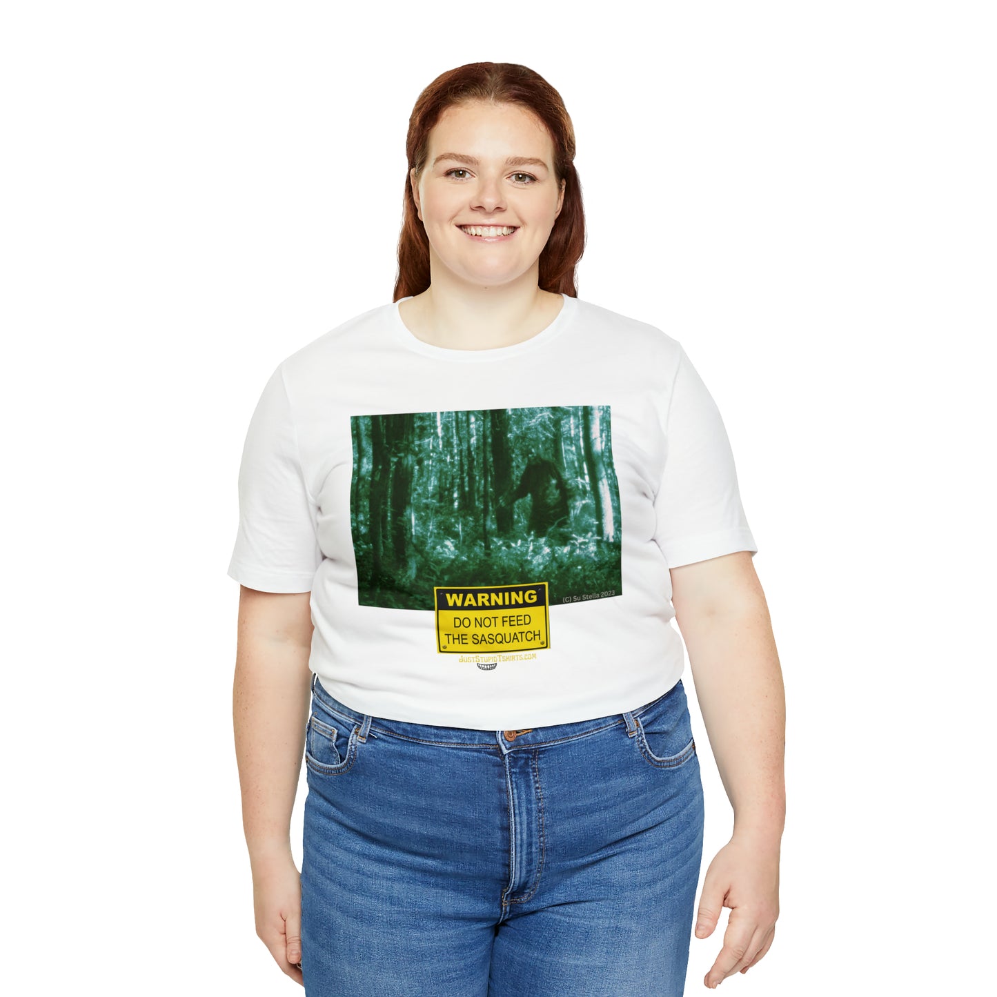 Do Not Feed Sasquatch Unisex Jersey Short Sleeve Tee- Big Foot Gifts- Yeti T Shirt - Squatch Gear