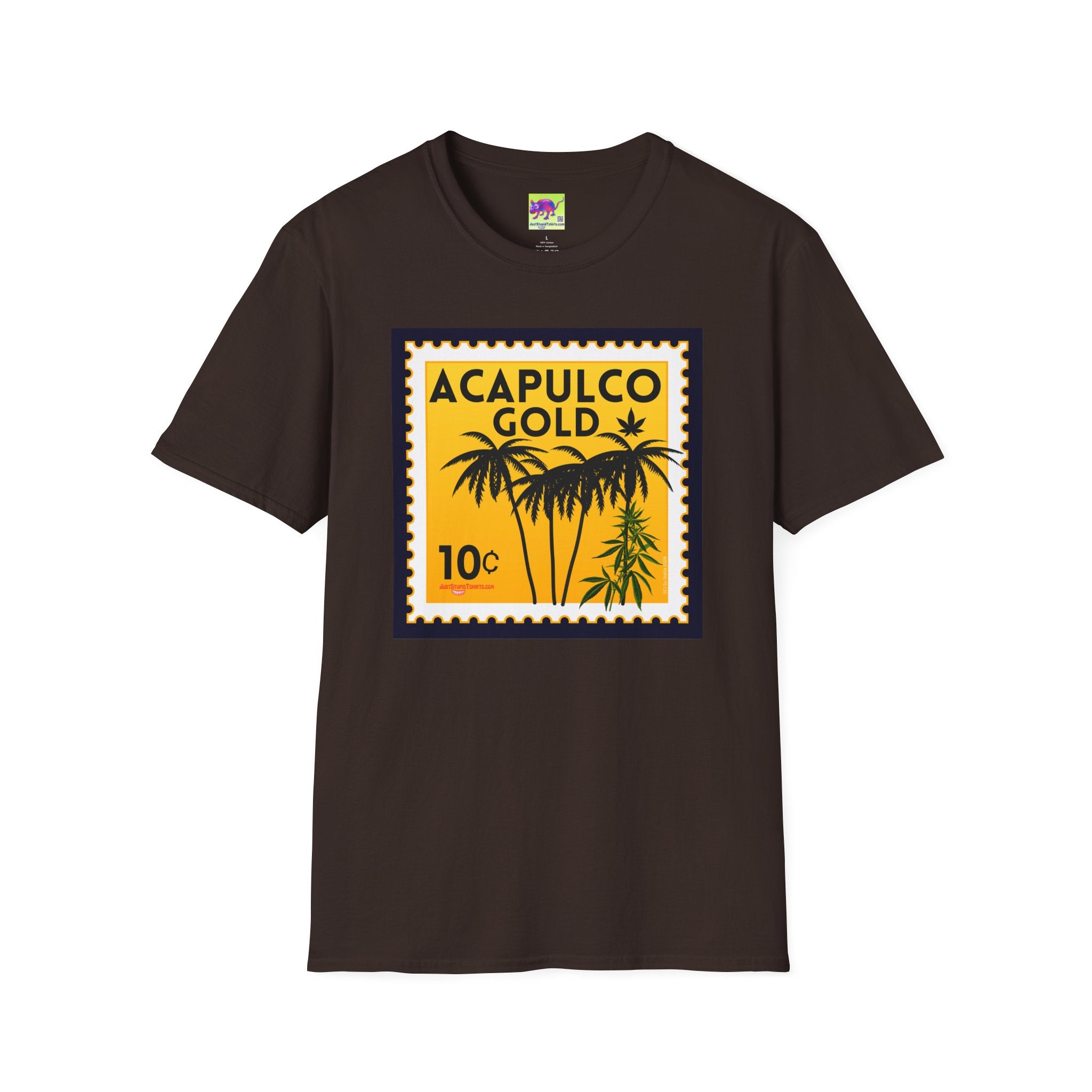Acapulco Gold Vintage Palm Stamp Graphic Tee