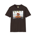 Fluffy on the Beach -Guinea Pig Tee — Cute Guinea Pig on Toast Tropical T-Shirt
