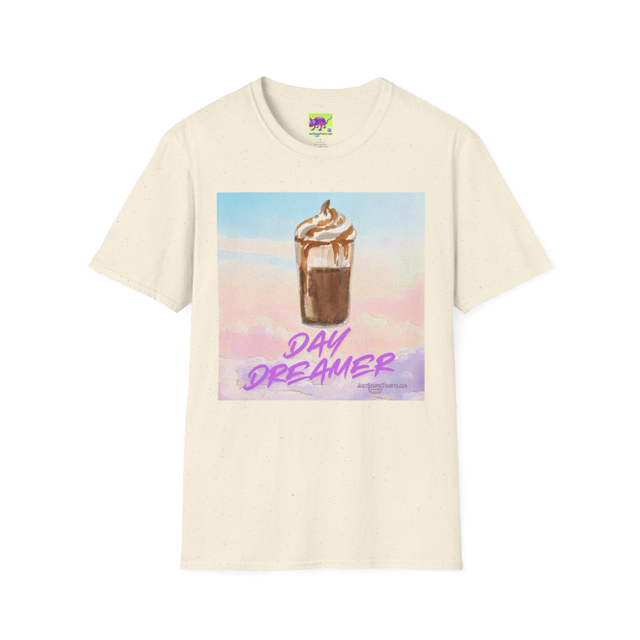 Daydreamer Coffee Tee — Iced Frappe Graphic T-Shirt