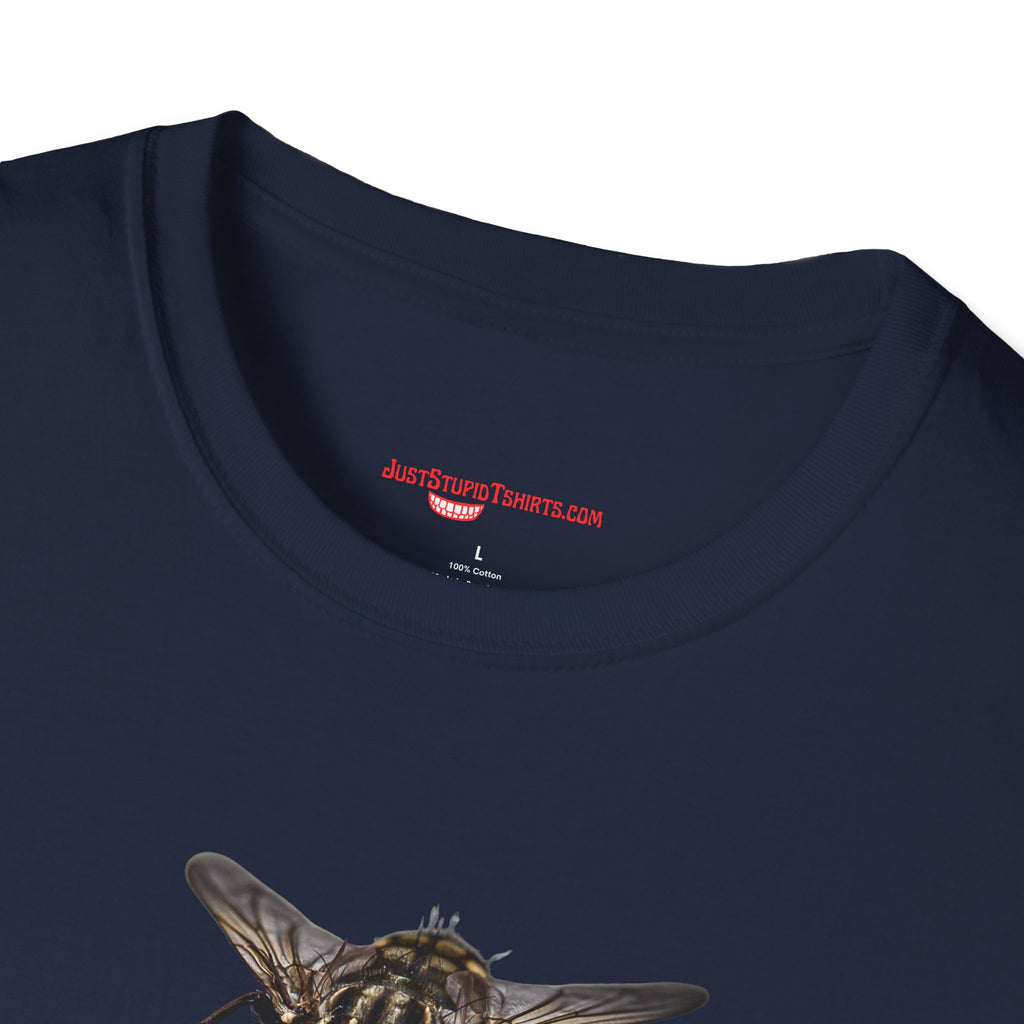 'So Fly' Fly T-Shirt — house fly, barfly, gross fly - rude, gross, Funny Insect Graphic Tee- rude inspiration
