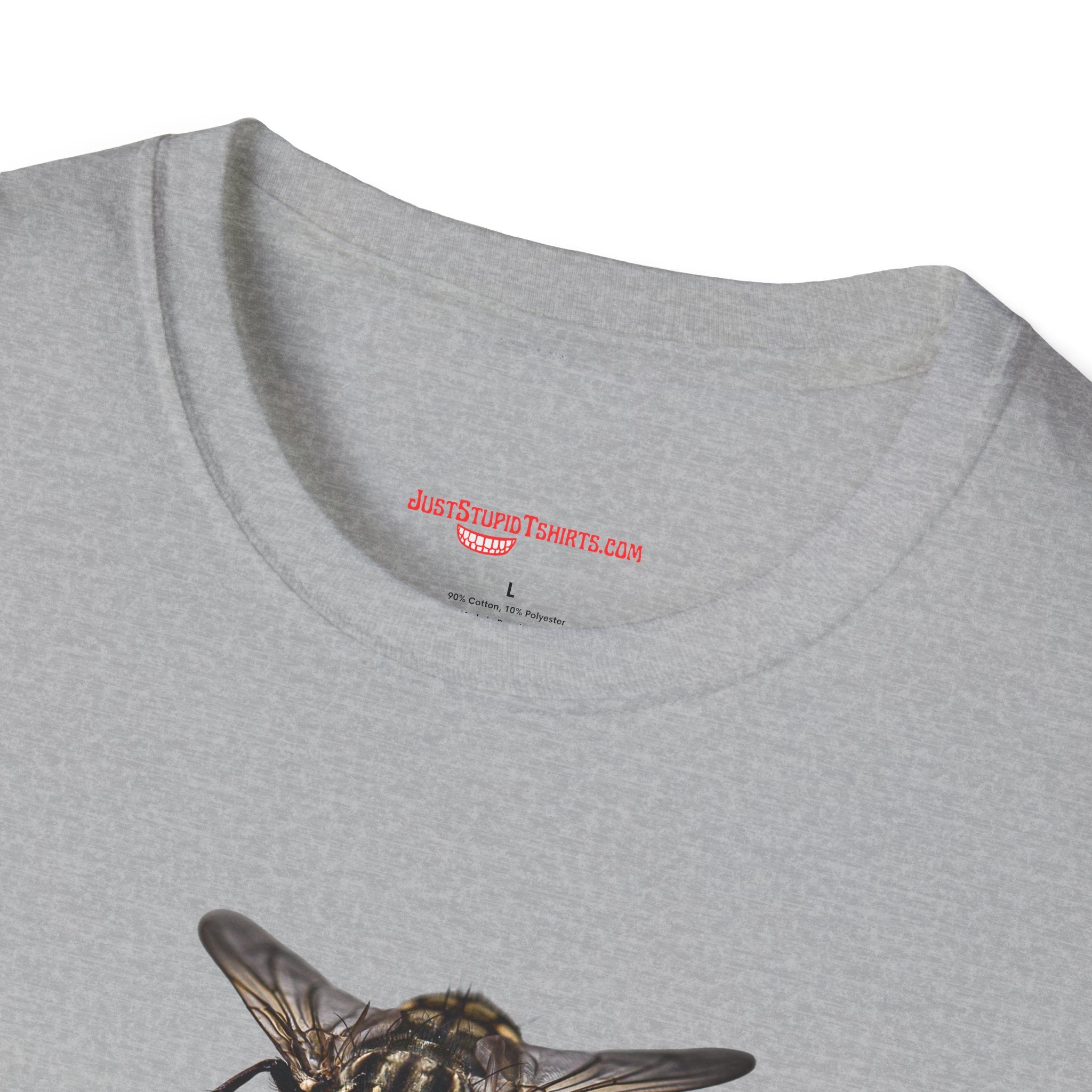 'So Fly' Fly T-Shirt — house fly, barfly, gross fly - rude, gross, Funny Insect Graphic Tee- rude inspiration