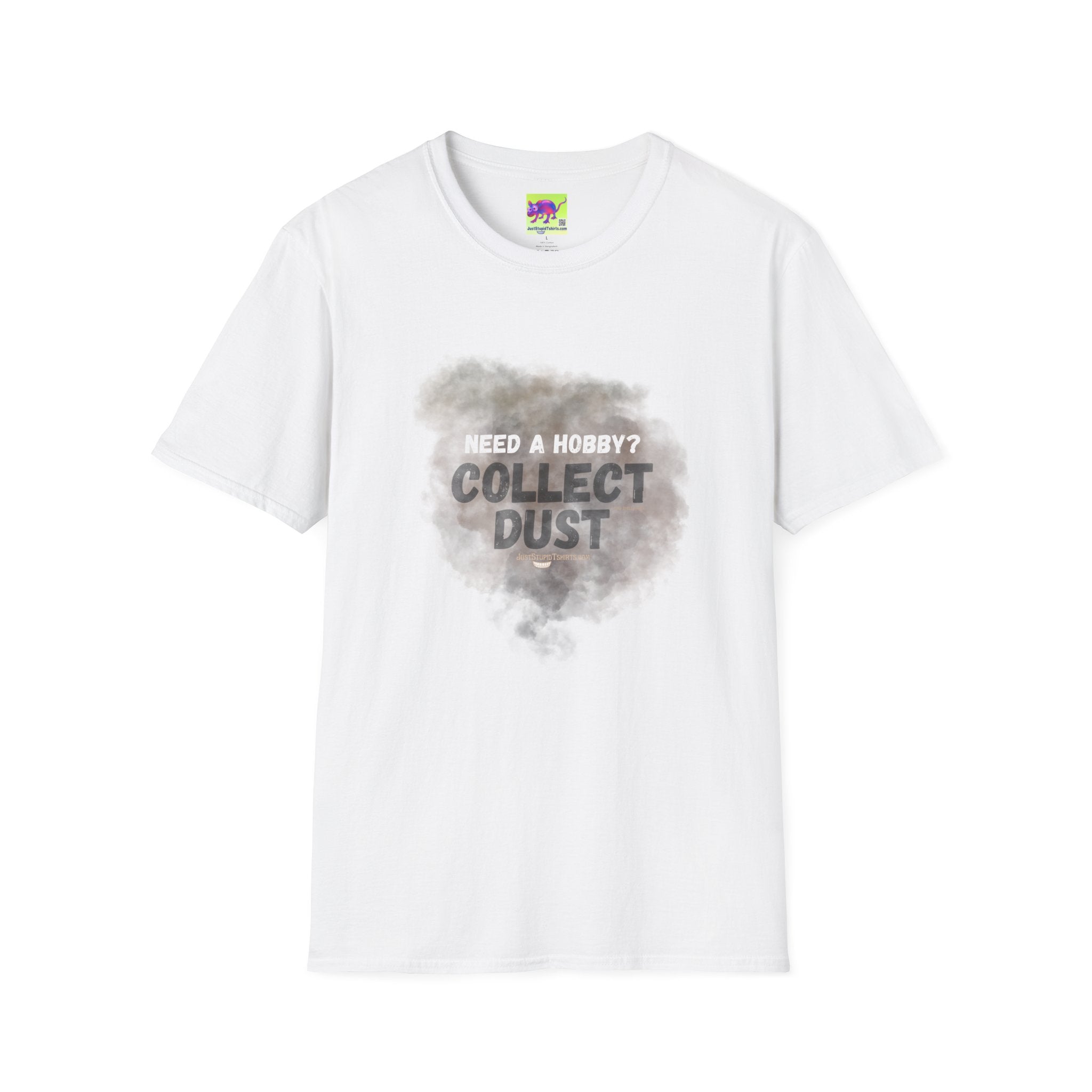 'Need a Hobby? Collect Dust' Funny Vintage-Smoke Tee Collect Dust T-Shirt —