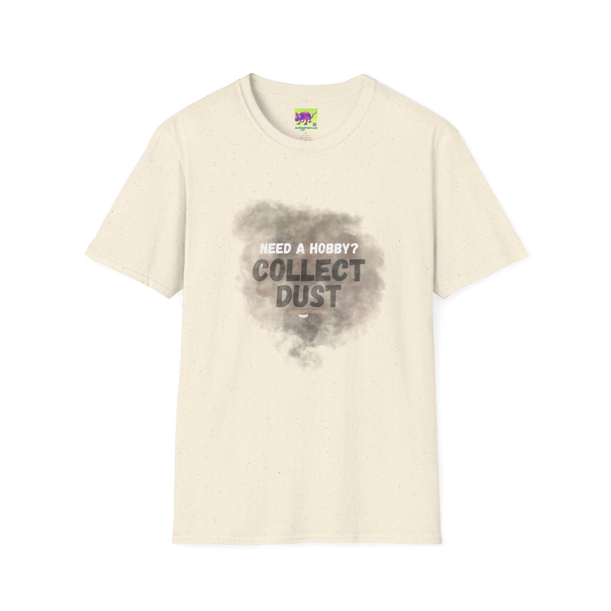 'Need a Hobby? Collect Dust' Funny Vintage-Smoke Tee Collect Dust T-Shirt —
