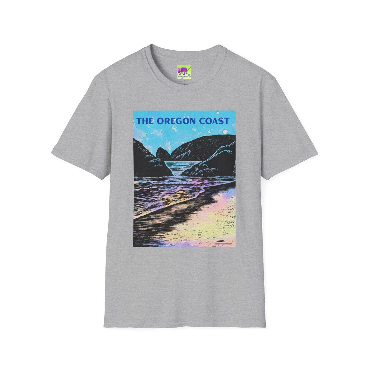 The Oregon Coast T-Shirt — Oregon South Coast - Oregon Beach shirt- Retro Beach Sunset Tee