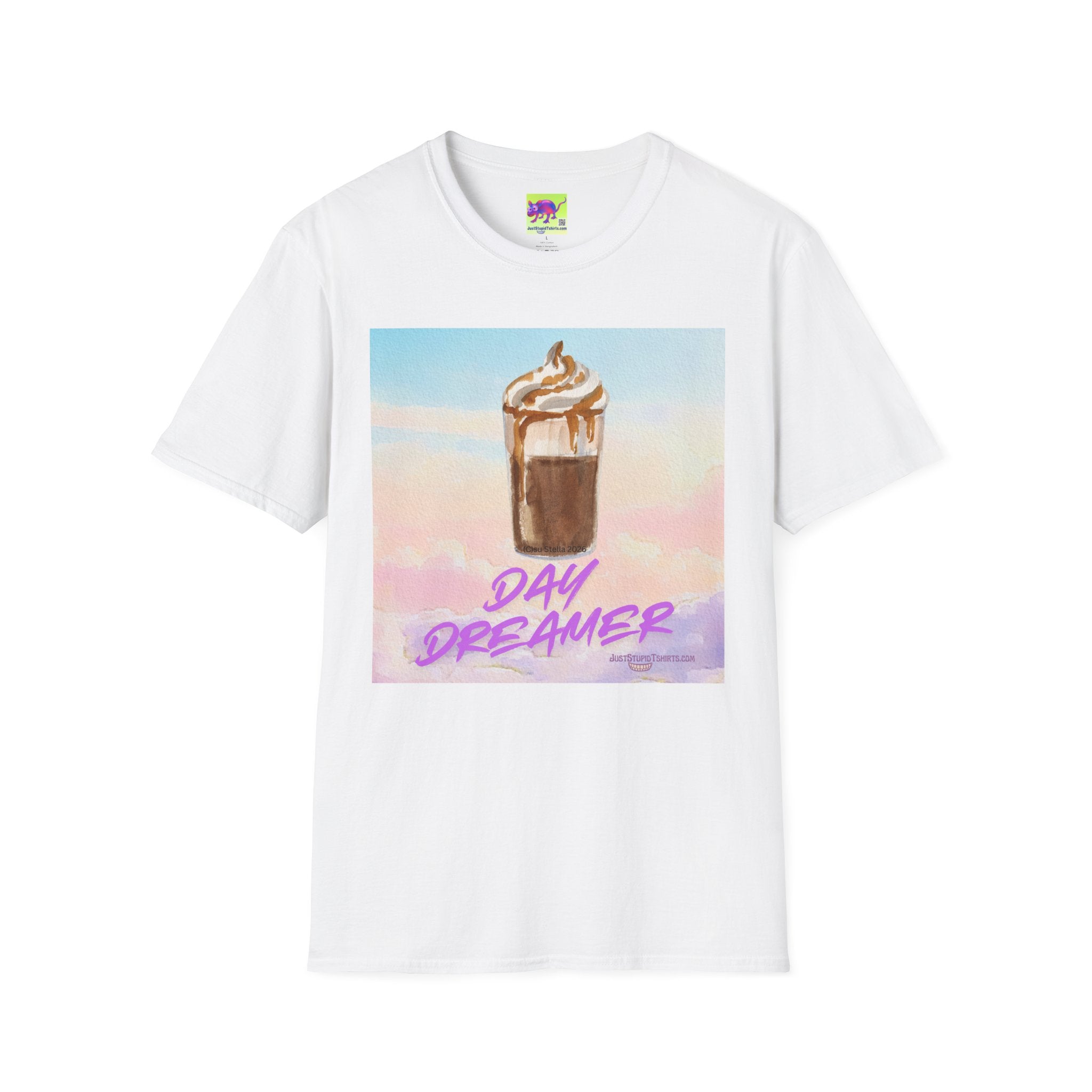 Daydreamer Coffee Tee — Iced Frappe Graphic T-Shirt