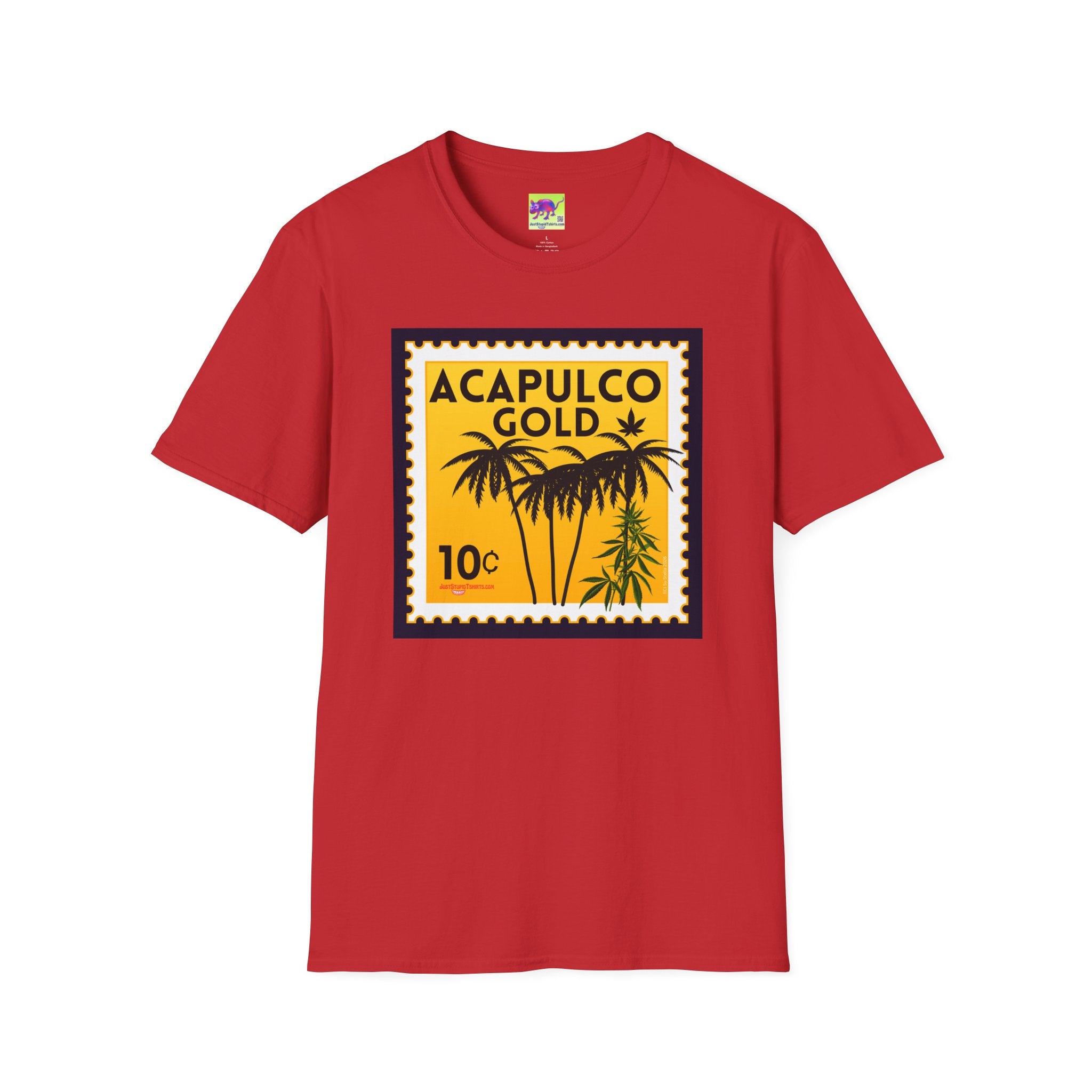 Acapulco Gold Vintage Palm Stamp Graphic Tee
