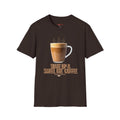 Coffee Lover T‑Shirt — “Wake Up & Smell the Coffee” Graphic Tee