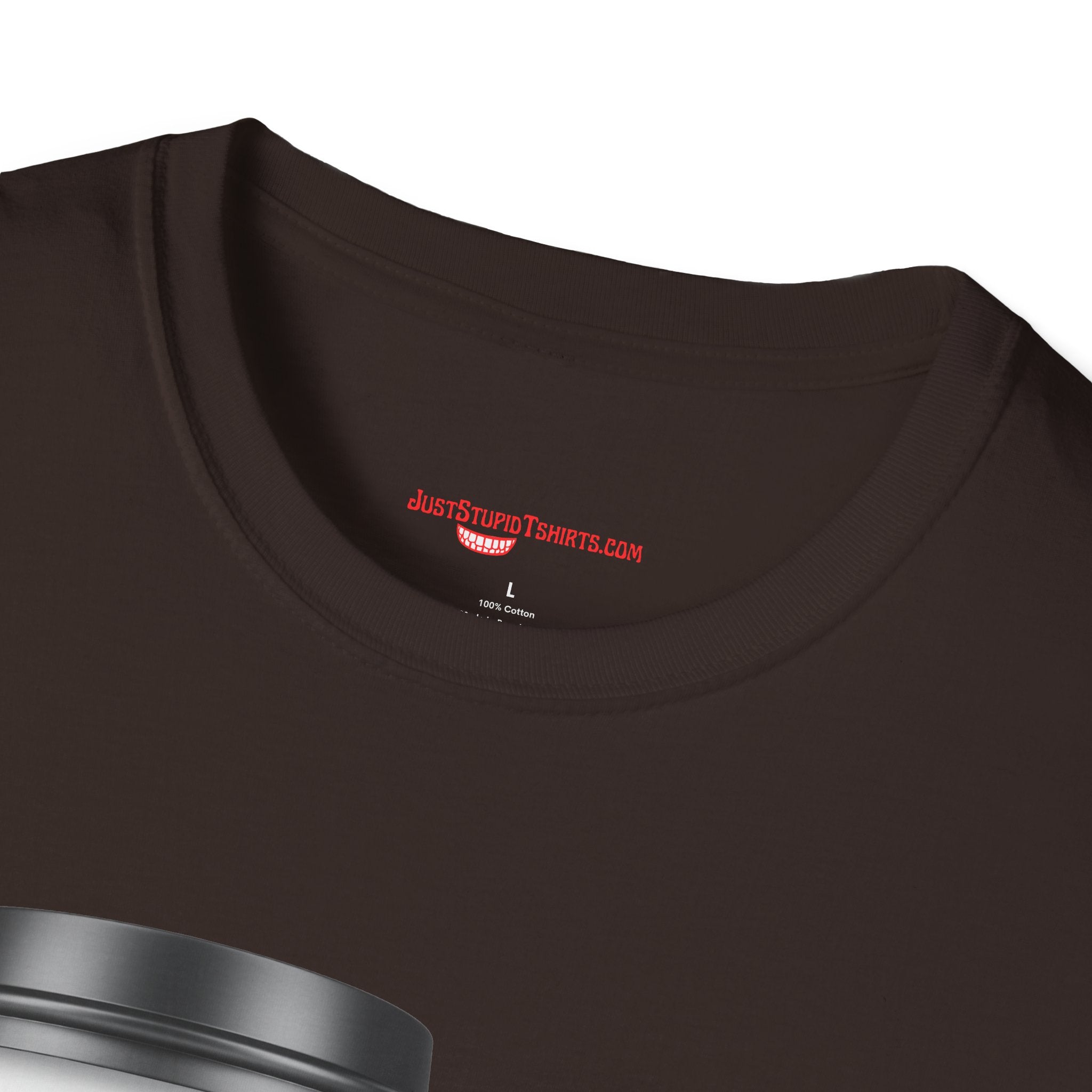 Coffee & Donut Lover T-Shirt — Cute Breakfast Graphic Tee- To Go Coffee and a Pink Donut is Love