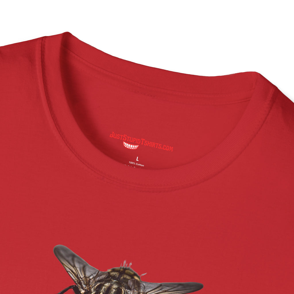 'So Fly' Fly T-Shirt — house fly, barfly, gross fly - rude, gross, Funny Insect Graphic Tee- rude inspiration