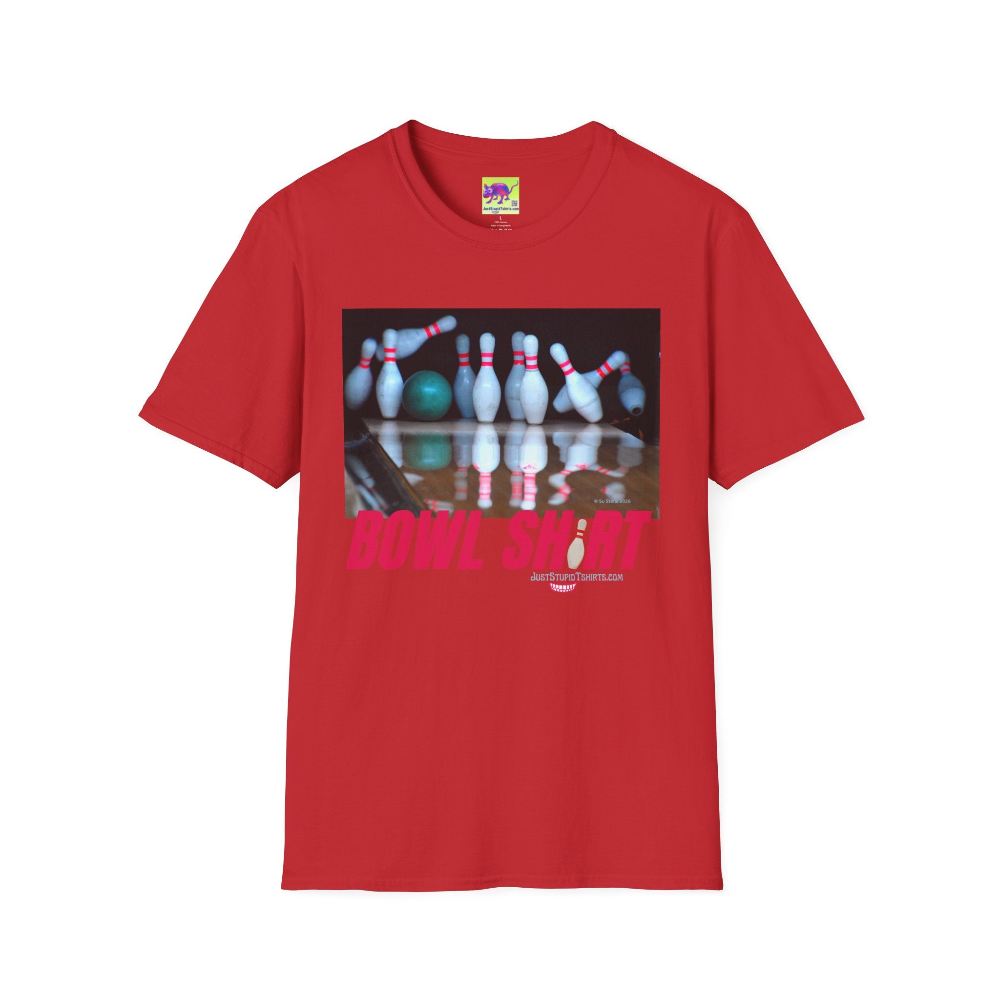 BOWL SHIRT- Retro Bowling Alley Tee- Bowling Pins Graphic T-Shirt — Bowling league shirt