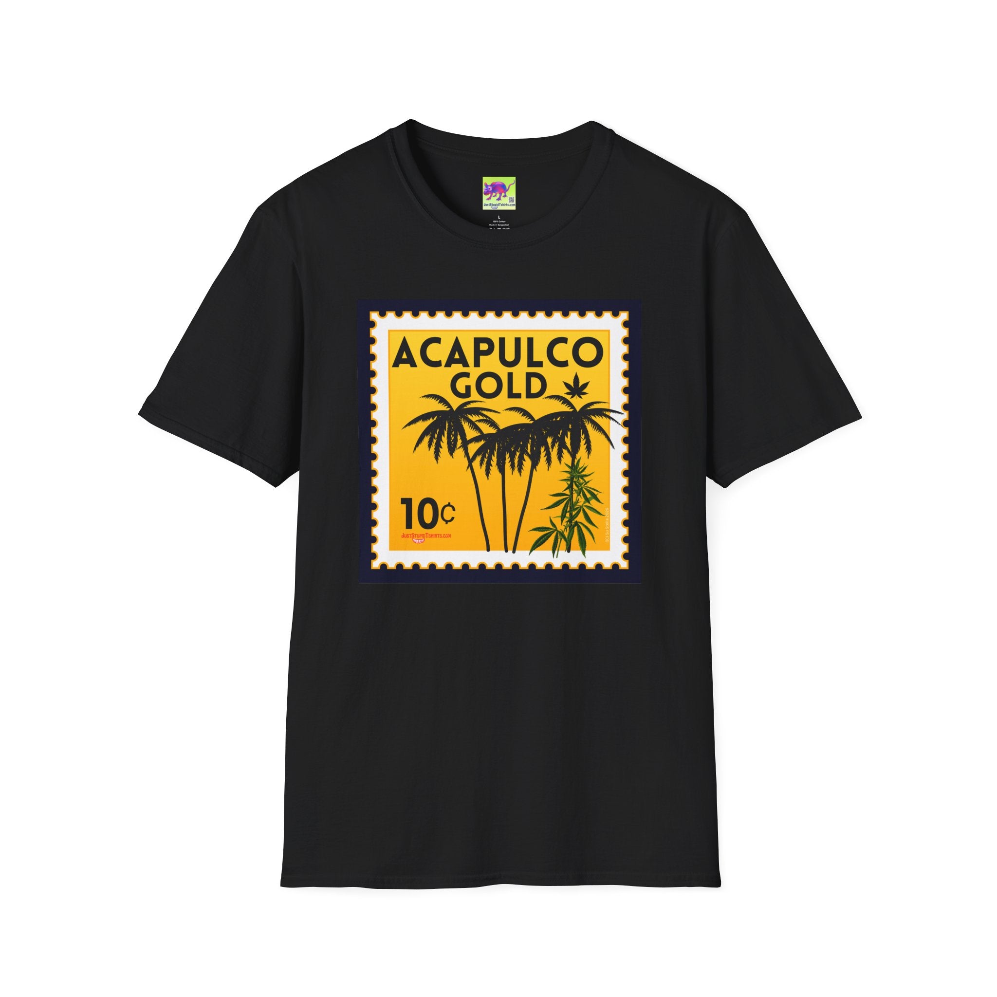 Acapulco Gold Vintage Palm Stamp Graphic Tee